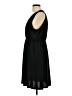 Unbranded Solid Black Cocktail Dress Size L - photo 5