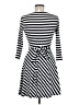 Bailey 44 Stripes Black Casual Dress Size M - photo 2