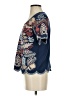 JOA Blue Short Sleeve Blouse Size XS - photo 5