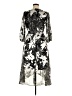 DKNY 100% Polyester Black Cocktail Dress Size 16 - photo 2