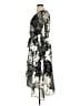 DKNY 100% Polyester Black Cocktail Dress Size 16 - photo 5