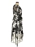 DKNY 100% Polyester Black Cocktail Dress Size 16 - photo 4