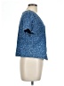 Requirements Blue Short Sleeve Top Size L (petite) - photo 4