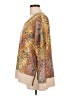 White Birch Animal Print Tan Pullover Sweater Size L - photo 5