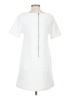Bishop + Young Solid White Casual Dress Size S - photo 2