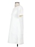 Bishop + Young Solid White Casual Dress Size S - photo 5