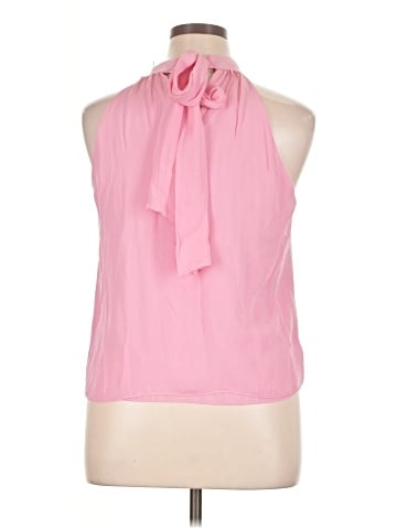 Alice + Olivia Sleeveless Silk Top (view 2)