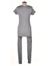 Basics Solid Gray Jumpsuit Size XL - photo 2