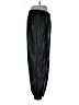 Babaton 100% Polyurethane Metallic Black Track Pants Size L - photo 4