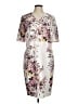 Escada Print Ivory Casual Dress Size EU 40 / US 10 - photo 1