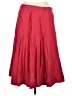 Avenue Solid Red Casual Skirt Size 16 - photo 1