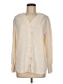Unbranded 100% Polyester Ivory Long Sleeve Blouse Size M - photo 1