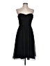 B2 100% Polyester Solid Black Cocktail Dress Size 10 - photo 1