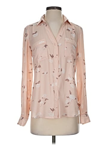 Candie's Long Sleeve Blouse (view 1)