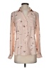 Candie's 100% Polyester Tan Long Sleeve Blouse Size S - photo 1