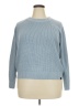 Bench 100% Acrylic Solid Blue Pullover Sweater Size 18 - photo 1