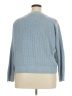 Bench 100% Acrylic Solid Blue Pullover Sweater Size 18 - photo 2