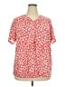 Unbranded Red Short Sleeve Blouse Size 18 - photo 1