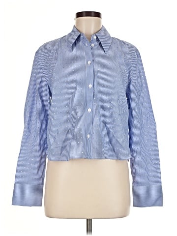 DKNY Jeans Long Sleeve Button-Down Shirt (view 1)