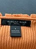 August Silk Orange Short Sleeve Top Size S - photo 7
