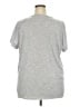 North Style 100% Polyester Gray Short Sleeve Blouse Size 2X - photo 2