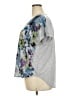 North Style 100% Polyester Gray Short Sleeve Blouse Size 2X - photo 5