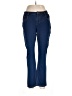 MULTIPLES Solid Blue Jeans Size 12 (petite) - photo 1