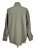 Unbranded 100% Polyester Solid Green Long Sleeve Blouse Size L - photo 2