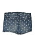 Aqua Polka Dots Blue Denim Shorts Size 27 waist - photo 2