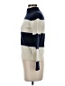 J.Crew Always Color Block Ivory Turtleneck Sweater Size XS - photo 5