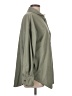 Unbranded 100% Polyester Solid Green Long Sleeve Blouse Size L - photo 4