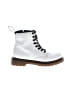 Dr. Martens White Ankle Boots Size 1 (youth) - photo 1