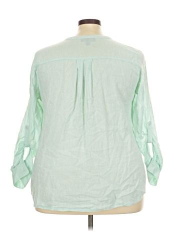 Lane Bryant 3/4 Sleeve Blouse (view 2)
