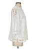 Chico's 100% Cotton Ivory 3/4 Sleeve Blouse Size Sm Petite (0) - photo 4