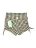Forever 21 Houndstooth Ivory Black Shorts Size S - photo 2