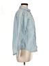 Zara Blue Long Sleeve Button-Down Shirt Size M - photo 4