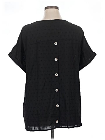 BLOOMCHIC Short Sleeve Blouse (view 2)