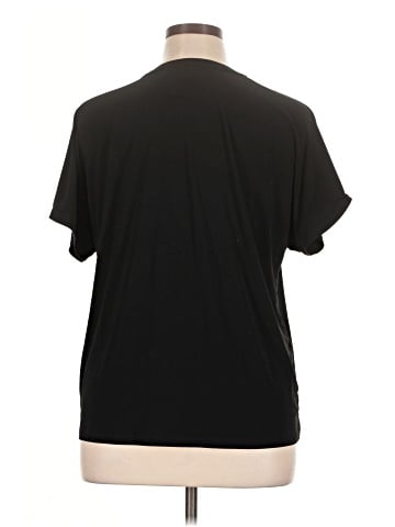 Anne Klein Short Sleeve Henley (view 2)