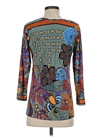 Johnny Was 3/4 Sleeve Top (view 2)