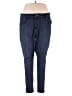 Levi's Solid Blue Jeans Size 20W - photo 1