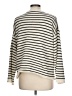 Shein 100% Polyester Stripes Ivory Pullover Sweater Size L (estimated) - photo 2