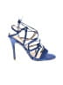 Ivanka Trump 100% Leather Blue Sandals Size 8 - photo 1