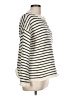 Shein 100% Polyester Stripes Ivory Pullover Sweater Size L (estimated) - photo 4