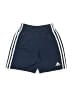 Adidas 100% Polyester Solid Blue Athletic Shorts Size 8 - photo 1