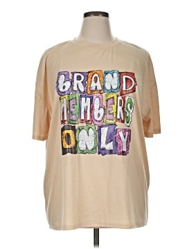 Shein Curve Short Sleeve T-Shirt (view 1)