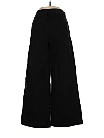 Madewell Superwide-Leg Trouser Jeans in Black Rinse Wash (view 2)