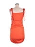 Shein Orange Cocktail Dress Size 6 - photo 2