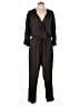 Caslon 100% Rayon Solid Black Jumpsuit Size XL - photo 1