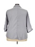 Emery Rose Gray 3/4 Sleeve Blouse Size XXL - photo 2