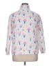 Unbranded 100% Polyester Print White Pullover Sweater Size XL - photo 1